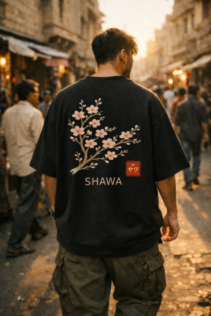 How to Style Oversized T-Shirts in 2026 2 dark black lifestyle