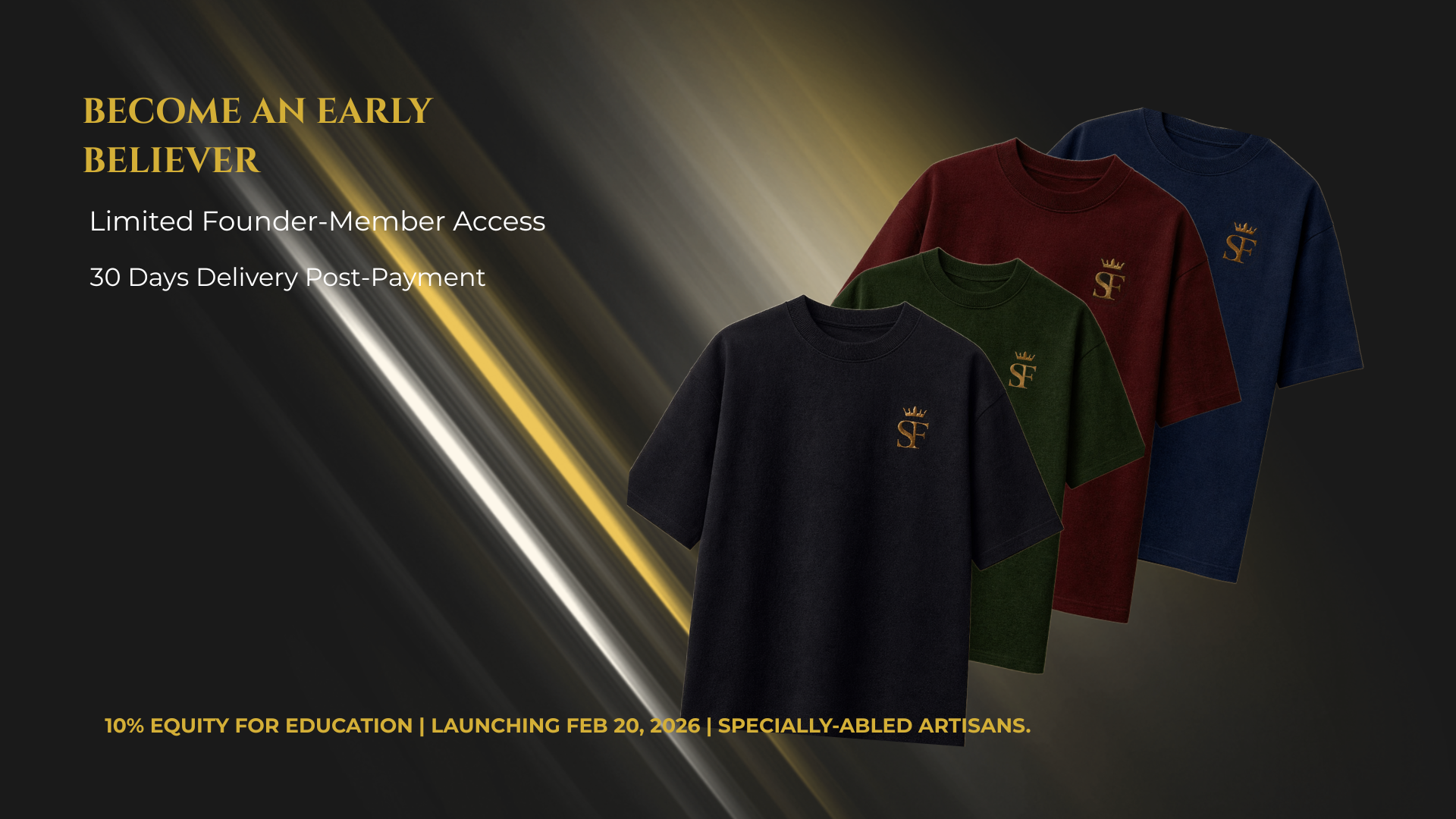 BECOME AN EARLY BELIEVER